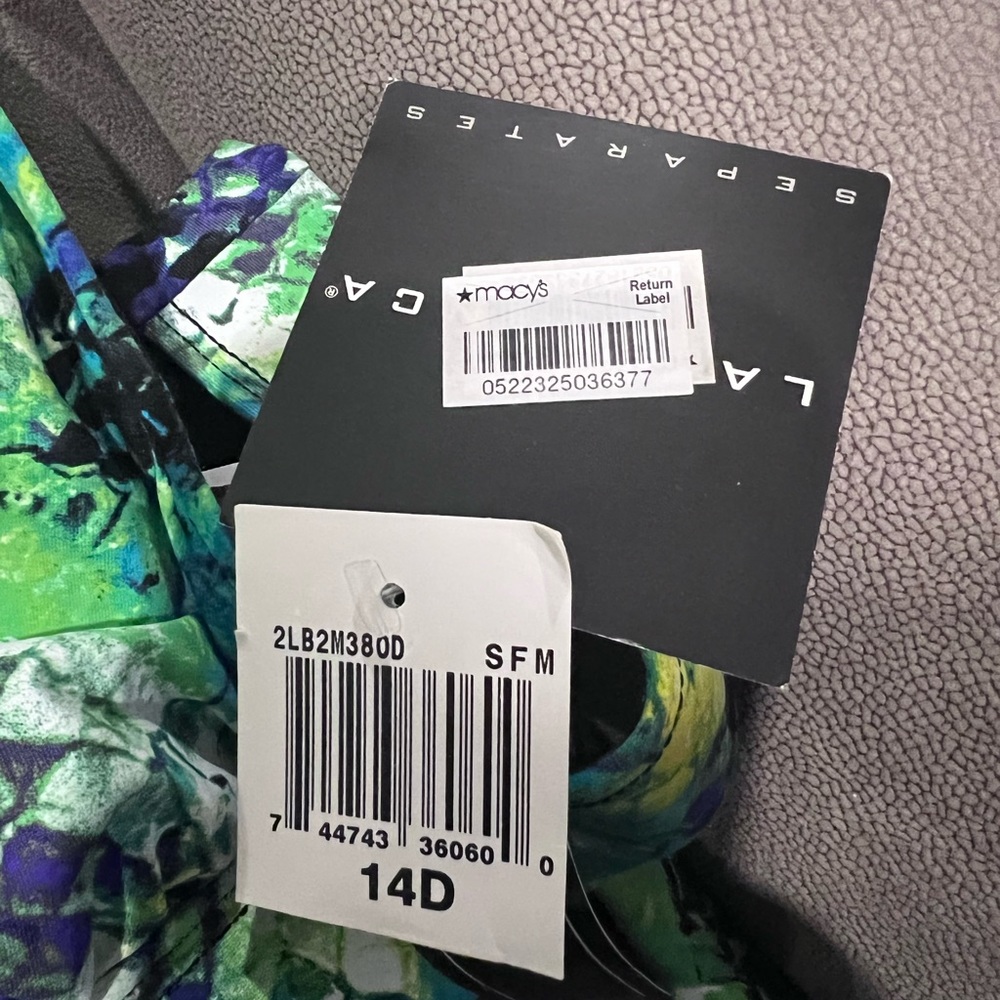 NWT 14/14D La Blanca 2 Piece Swimsuit - Picture 7 of 8